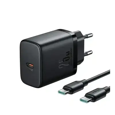 Joyroom JR-TCF11EU 25W Fast Charger With USB-C To USB-C Cable